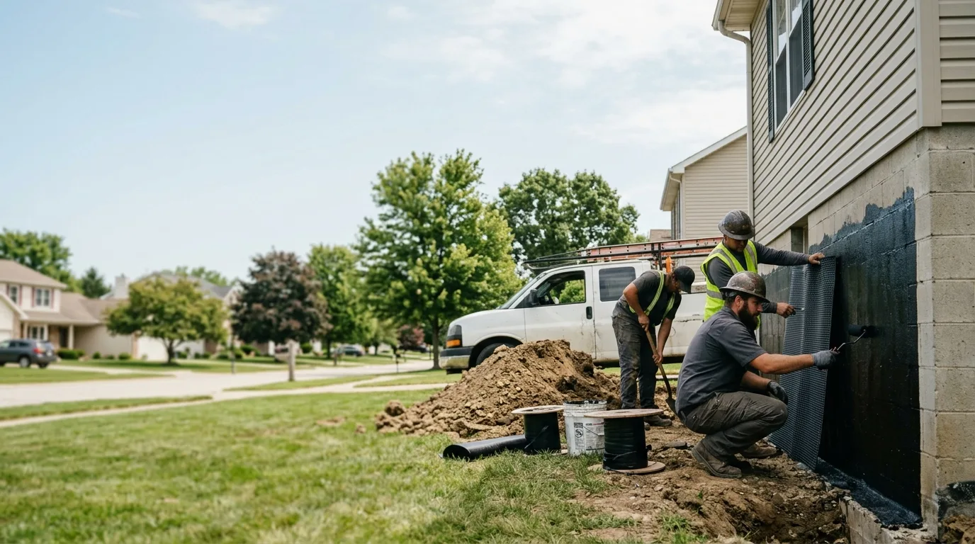 Basement Waterproofing in South Lebanon, OH near me